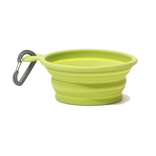 MessyMutts Collapsible Bowl Green