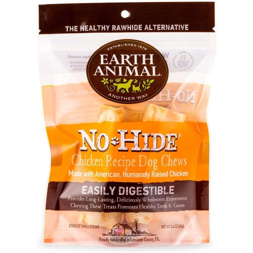 Earth Animal No-Hide Chicken Chews - Assorted Sizes