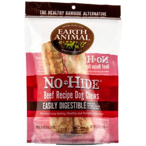 Earth Animal No-Hide Beef Chews - Assorted Sizes