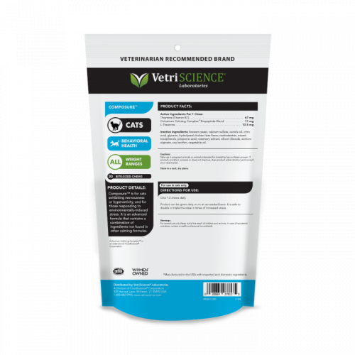 Vetriscience Cat Composure 30count