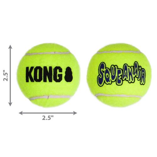 Kong SqueakAir Tennis Ball - Individual
