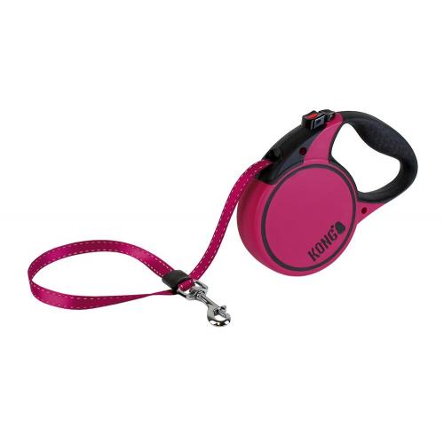 Kong Terrain 16ft Retractable Leash Fuchsia