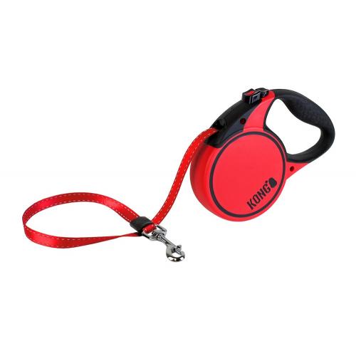 Kong Terrain 16ft Retractable Leash Red