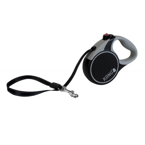Kong Terrain 16ft Retractable Leash Black