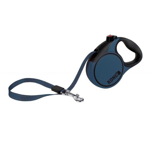 Kong Terrain 16ft Retractable Leash Blue