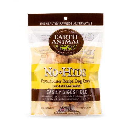 Earth Animal No-Hide Peanut Butter Chews - Assorted Sizes