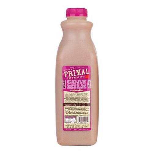 Primal Raw Goat Milk Cranberry 32oz