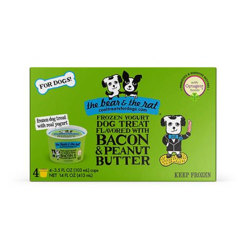 The Bear & The Rat Bacon Peanut Butter 4pack