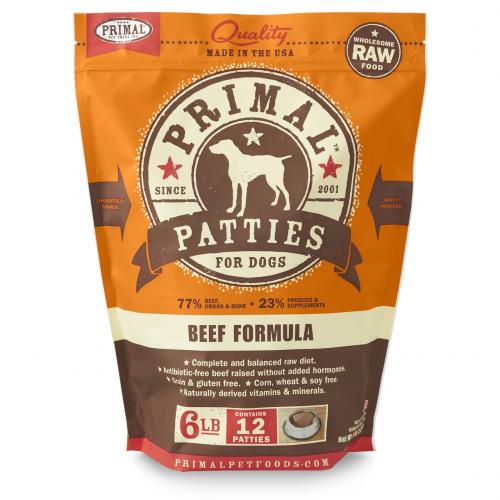 Primal Raw Beef for Dogs