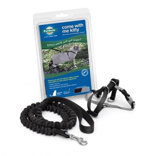 PetSafe Come with Me Kitty Harness in Black