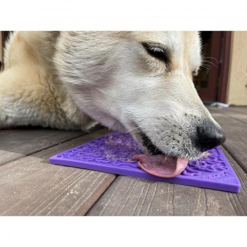 Soda Pup Lick Mat Bones Purple