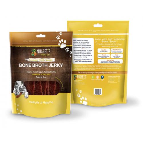 Nugget's Bone Broth Jerky Chicken 10oz