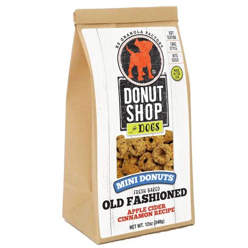 K9 Granola Mini Donuts Apple Cider Cinnamon 12oz