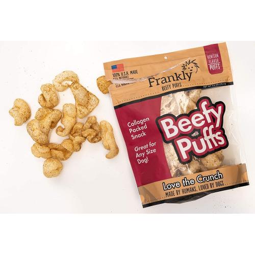 Frankly Beefy Puffs Venison 5oz