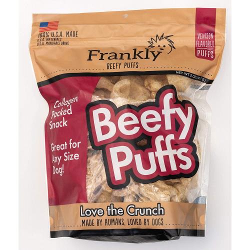 Frankly Beefy Puffs Venison 5oz