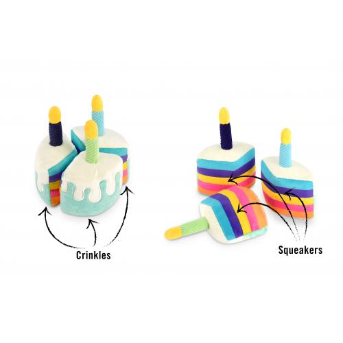 PLAY Dog Toy Burger Mini