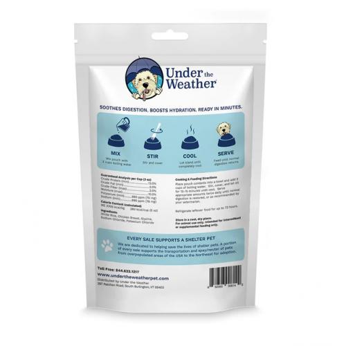 Under the Weather Bland Diet - Chicken & Rice 6oz