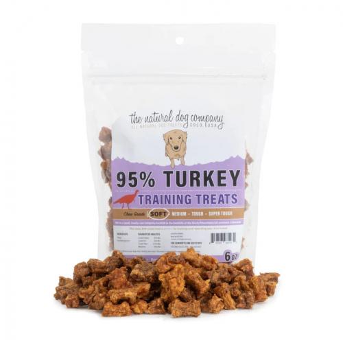 The Natural Dog Training Bites Turkey 6oz