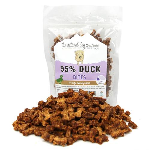 The Natural Dog Training Bites Duck 6oz