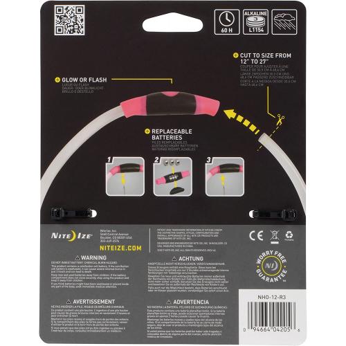 NiteIze NiteHowl LED Safety Necklace Pink