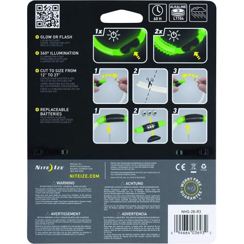 NiteIze NiteHowl LED Safety Necklace Green