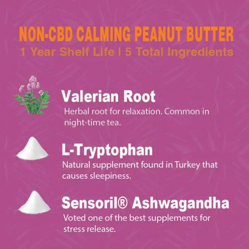 Poochie Butter Calming Peanut Butter 12oz