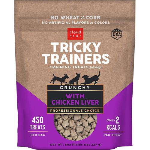 Cloudstar Tricky Trainer Crunchy Chicken Liver 8oz