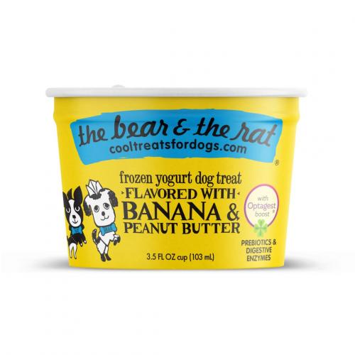Individual Fro-Yo Cup: Banana Peanut Butter