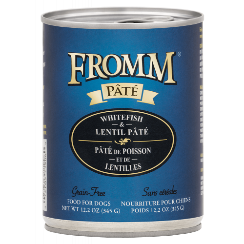 Fromm Dog Can Grain-Free Whitefish & Lentil Pate 12oz
