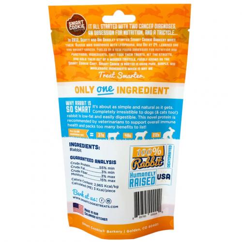 Smart Cookie Jerky Rabbit Bites 3oz