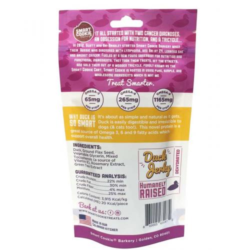 Smart Cookie Jerky Duck Strips 3oz