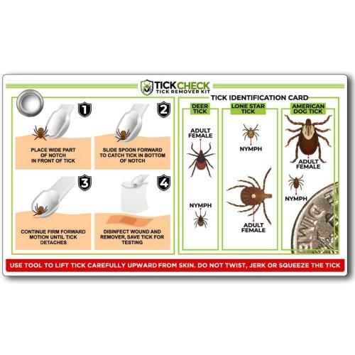 TickCheck Tick Remover Spoon 3pack