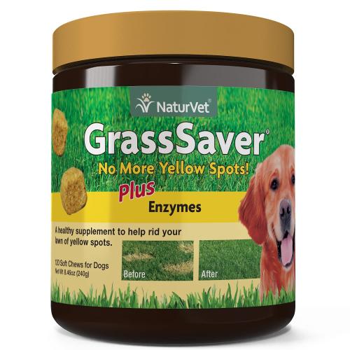 NaturVet Grass Saver Soft Chews 120ct