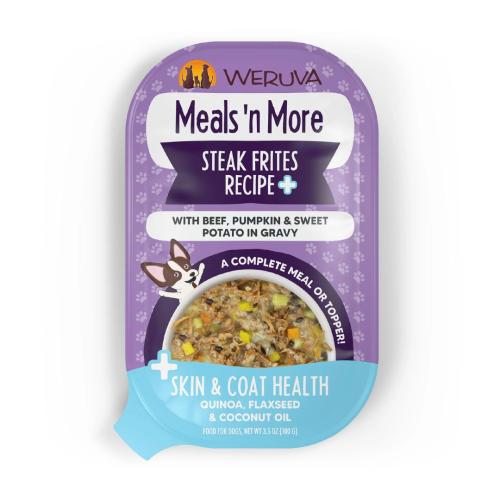 Weruva Skin & Coat Health - Steak Frites Plus 3.5oz