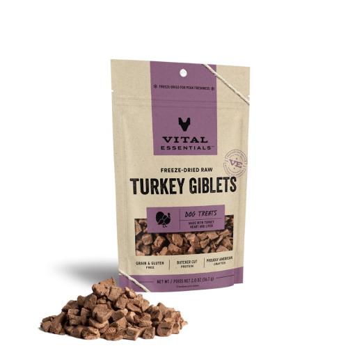 Vital Essentials Freeze-Dried Turkey Giblets 2oz