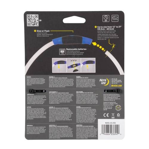 NiteIze NiteHowl LED Safety Necklace Blue
