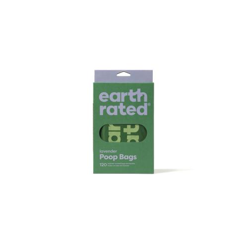 Earth Rated Lavender Poop Bags with Handles 120ct