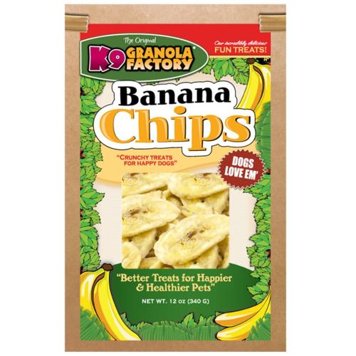 K9 Granola Banana Chips 12oz