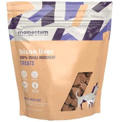 Momentum Freeze-Dried Bison Liver 4oz