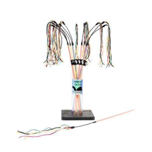 PURRfect Satin Bouncer Cat Wand