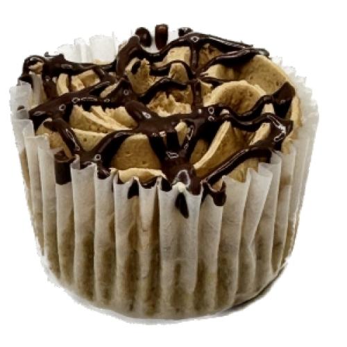 Preppy Puppy Mini Cupcake Peanut Butter