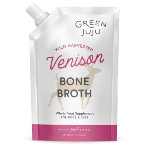 Green Juju Frozen Bone Broth Venison 20oz