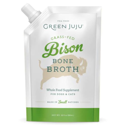 Green Juju Bone Broth Bison 20oz