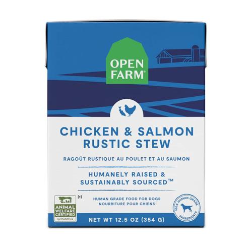 Open Farm Dog Stew Chicken Salmon 12.5oz