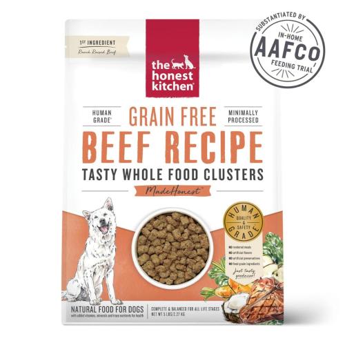 Honest Kitchen Clusters Grain-Free Beef