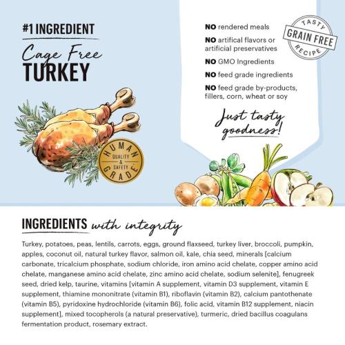 Honest Kitchen Clusters Grain-Free Turkey