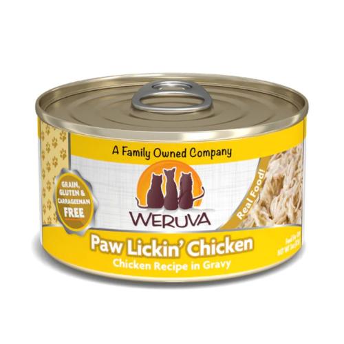 Weruva Classic Paw Lickin' Chicken 3oz - Chicken Recipe in Gravy