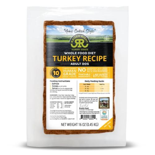 Raised Right Adult Turkey 16oz