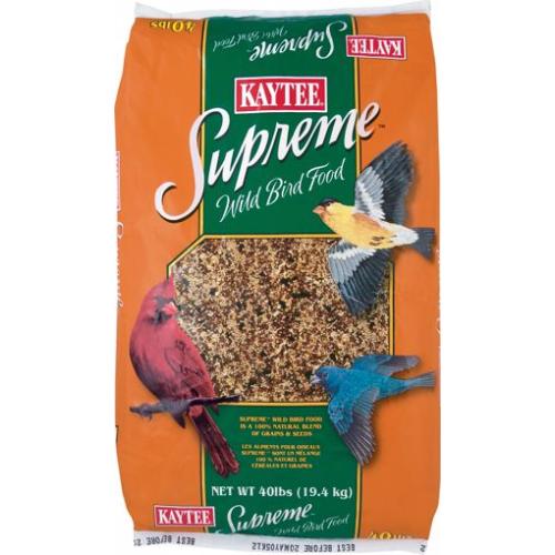 Kaytee Supreme Wild Bird with Sunflowers 40-lb