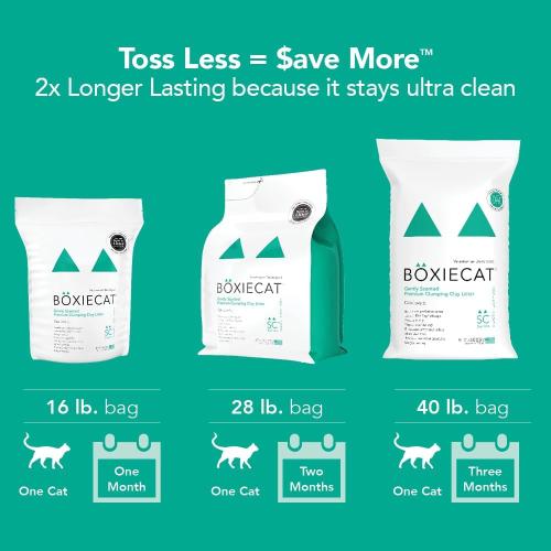 BoxieCat Clay Litter - Gently Scented